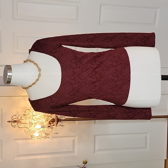 NWT, American Eagle Cropped Stretch Lace Top - Picture 1 of 16